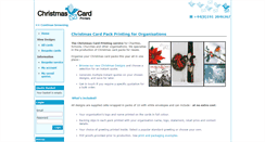 Desktop Screenshot of christmascardprinters.com